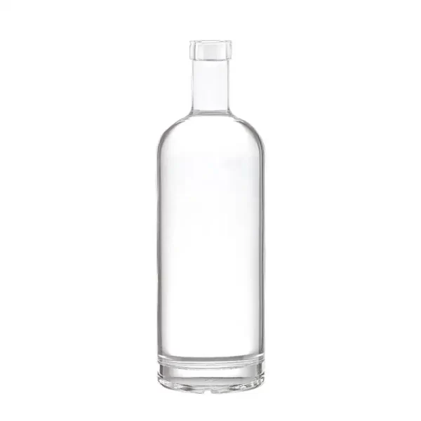 1000ml Boston Round Glass Bottles Wholesale Vodka