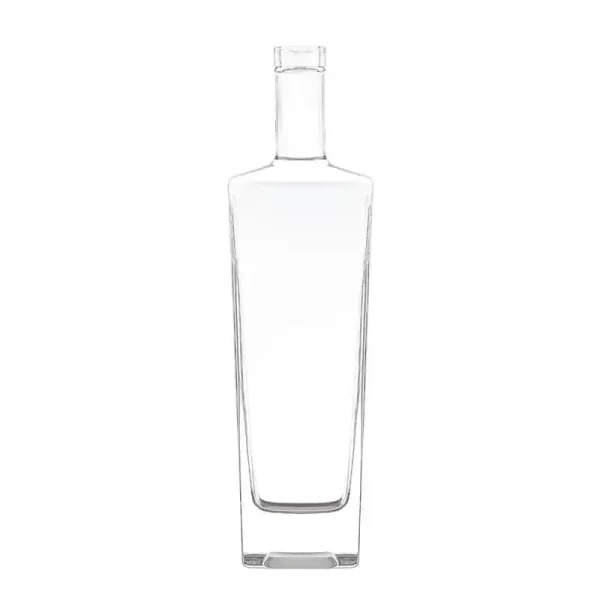 700ml 750ml Flask Tall Glass Bottles Wholesale