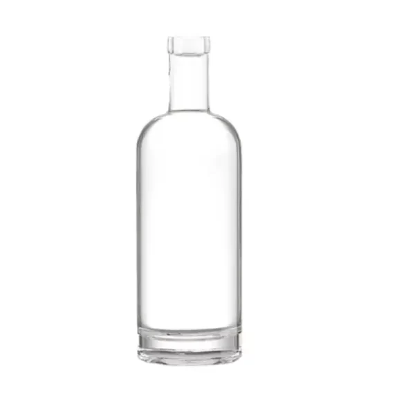 China Transparent Whiskey Bottle Production