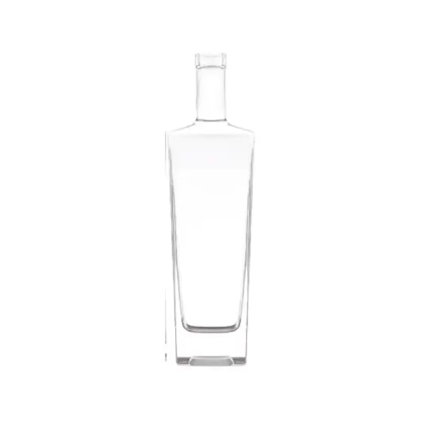 Custom 750ml Square Glass Bottles Wholesale